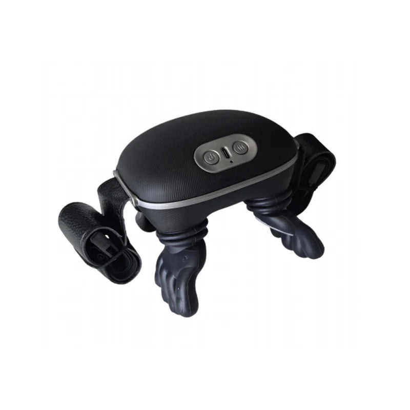 Handheld Shoulder Neck Massager Deep Tissue Kneading with Heat